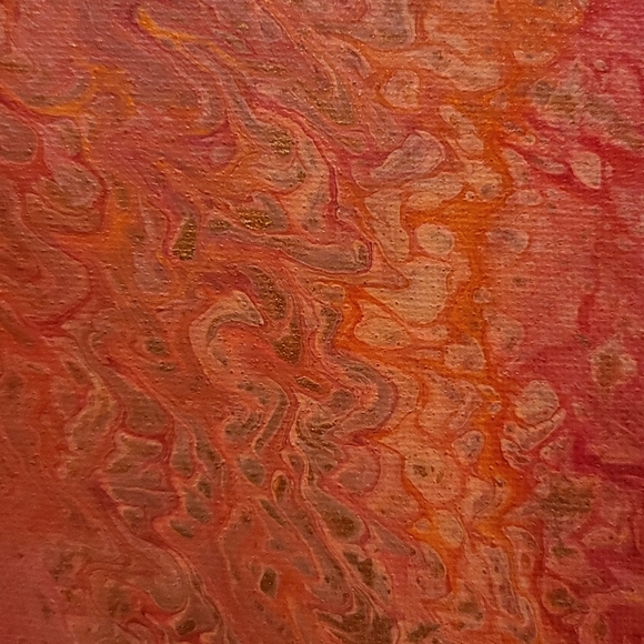 12"x12" HAND-MADE PAINT POUR - Picture 3 of 4